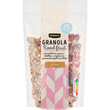 Jumbo Granola Rood Fruit - JUMBO
