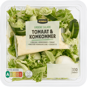 Jumbo Groene Salade Tomaat & Komkommer - JUMBO