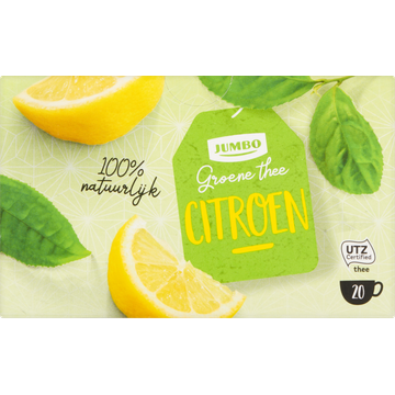 Jumbo Groene Thee Citroen 20 Stuks - JUMBO