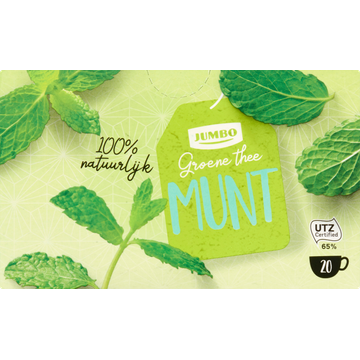 Jumbo Groene Thee Munt 20 Stuks - JUMBO