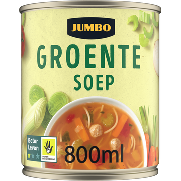 Jumbo Groentesoep met Soepballen en Vermicelli - JUMBO
