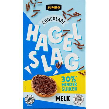 Jumbo Hagelslag Melk Minder suiker - JUMBO