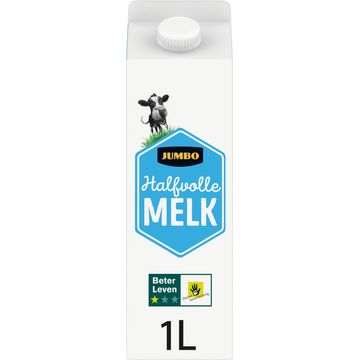 Jumbo Halfvolle Melk 1 L - JUMBO