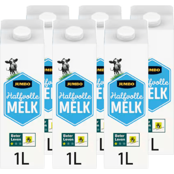 Jumbo Halfvolle Melk Beter Leven* - JUMBO