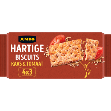 Jumbo Hartige Biscuits Kaas & Tomaat - JUMBO