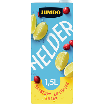 Jumbo Helder Cranberry- en Limoen Smaak - JUMBO