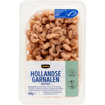 Jumbo Hollandse Garnalen Naturel - JUMBO
