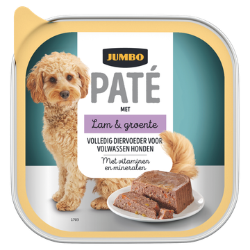 Jumbo Hond Paté met Lam & Groente - JUMBO