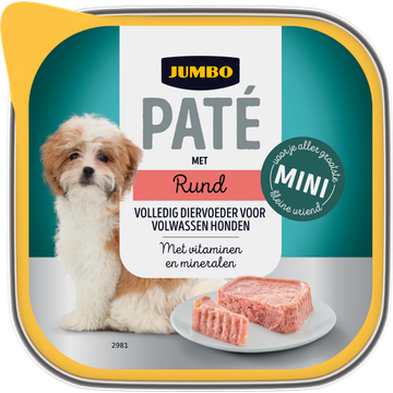 Jumbo Hond Paté met Rund - JUMBO