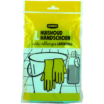 Jumbo Huishoudhandschoenen Latexvrij L - JUMBO