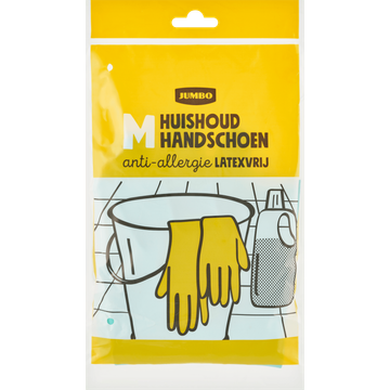 Jumbo Huishoudhandschoenen Latexvrije M - JUMBO