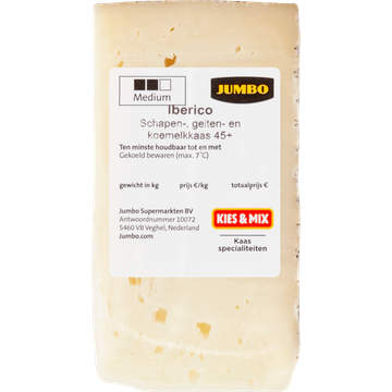 Jumbo Iberico Kaas 45+ - JUMBO