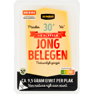 Jumbo Kaas Jong Belegen 30+ Plakken - JUMBO