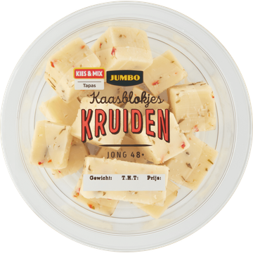 Jumbo Kaasblokjes Kruiden Jong 48+ - JUMBO
