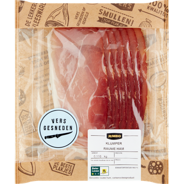 Jumbo Klumper Rauwe Ham ca. 110 g - JUMBO