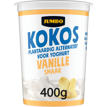 Jumbo Kokos Plantaardige Variatie op Yoghurt Vanillesmaak - JUMBO
