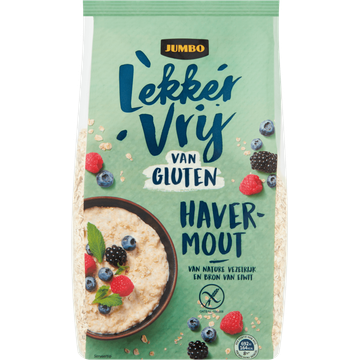 Jumbo Lekker Vrij van Gluten Havermout - JUMBO