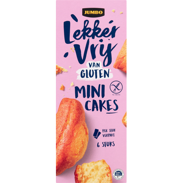 Jumbo Lekker Vrij van Gluten Mini Cakes - JUMBO
