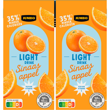 Jumbo Light Drink Sinaasappel - JUMBO