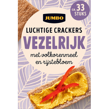 Jumbo Luchtige Crackers Vezelrijk - JUMBO