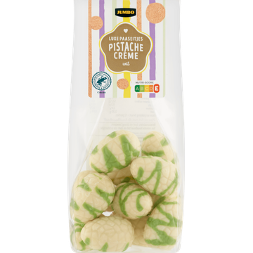 Jumbo Luxe Paaseitjes Pistache Crème Wit - JUMBO