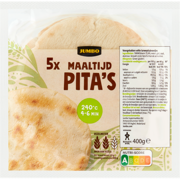 Jumbo - Maaltijd Pita's - 5 Stuks - JUMBO