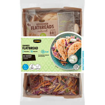 Jumbo Maaltijdpakket Libanese Flatbread 2 Personen - JUMBO