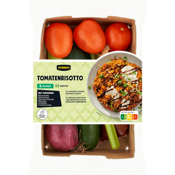 Jumbo Maaltijdpakket Tomatenrisotto 4 Personen - JUMBO