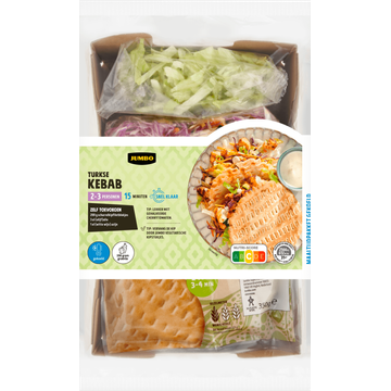 Jumbo Maaltijdpakket Turkse Kebab - 2-3 Personen - JUMBO
