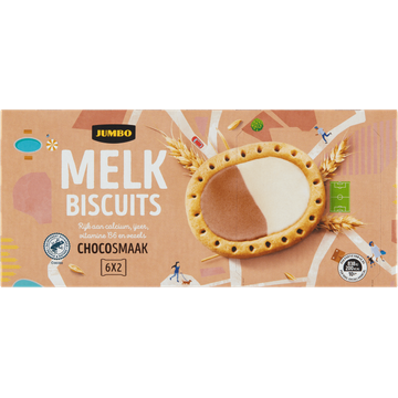 Jumbo Melkbiscuits Chocosmaak - JUMBO