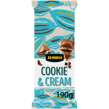 Jumbo Melkchocolade Cookie & Cream - JUMBO