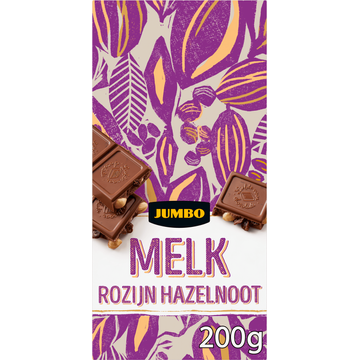 Jumbo Melkchocolade Rozijn Hazelnoot - JUMBO