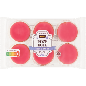 Jumbo Mini Roze Koek 6 Stuks - JUMBO