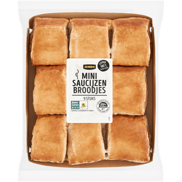 Jumbo - Mini Saucijzenbroodjes - 9 Stuks - JUMBO