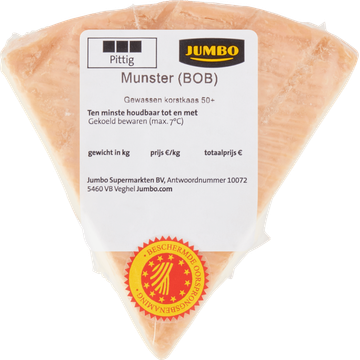 Jumbo Munster Kaas 50+ ca. 130 g - JUMBO
