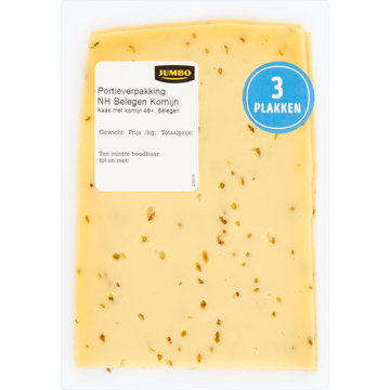 Jumbo NH Belegen Komijn Kaas Portieverpakking - JUMBO