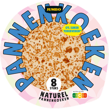 Jumbo Naturel Pannenkoeken 8 Stuks - JUMBO