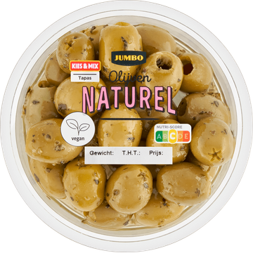 Jumbo Olijven Naturel 140 g - JUMBO