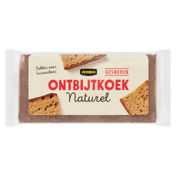 Jumbo Ontbijtkoek Naturel Gesneden - JUMBO
