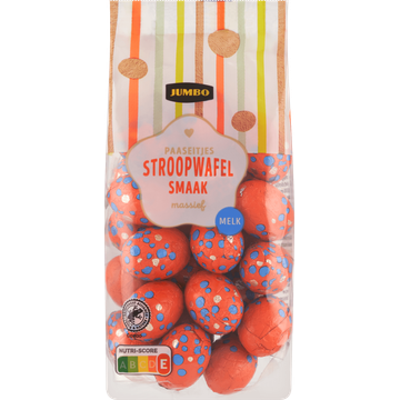 Jumbo Paaseitjes Stroopwafel Smaak Massief Melk - JUMBO