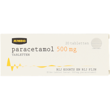 Jumbo Paracetamol 500mg 20tabl - JUMBO