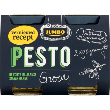 Jumbo Pesto Groen 2 x 90 g - JUMBO