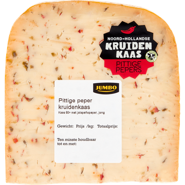 Jumbo Pittige Peperkaas Jong Belegen 50+ - JUMBO