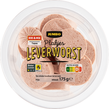 Jumbo Plakjes Leverworst - JUMBO