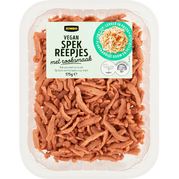 Jumbo Plantaardig Spekreepjes met Rooksmaak - JUMBO