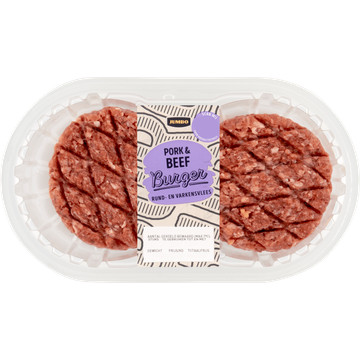 Jumbo Pork & Beef Burger 4 Stuks - JUMBO