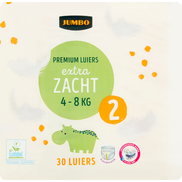 Jumbo Premium Luiers Maat 2 4-8 kg 30 Stuks - JUMBO