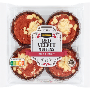 Jumbo Red Velvet Muffins - JUMBO