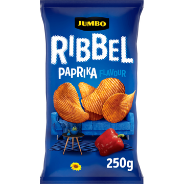 Jumbo Ribbel Chips Paprika - JUMBO