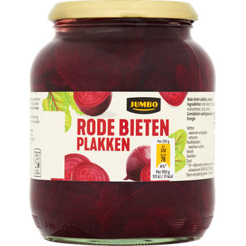 Jumbo Rode Bieten Plakken - JUMBO